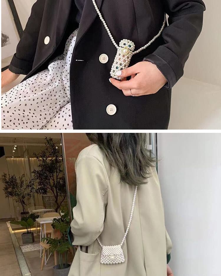 ミニバッグ 真珠編みミニバッグコレクション