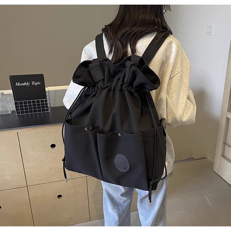 ミニバッグ ミニバッグ 巾着ポケット付き多機能バッグ
