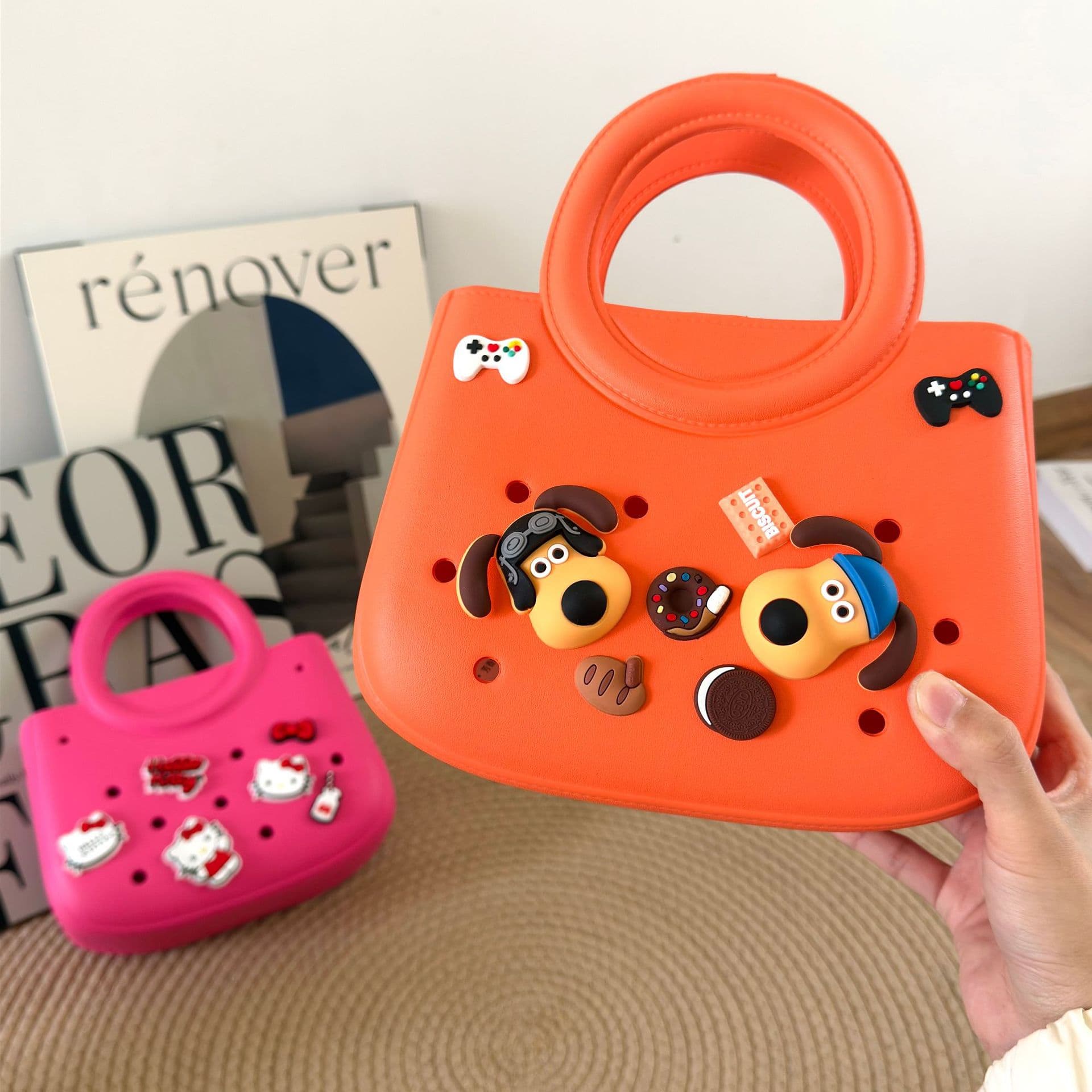 ミニバッグ ミニバッグ ワンちゃんデコミニハンドバッグ