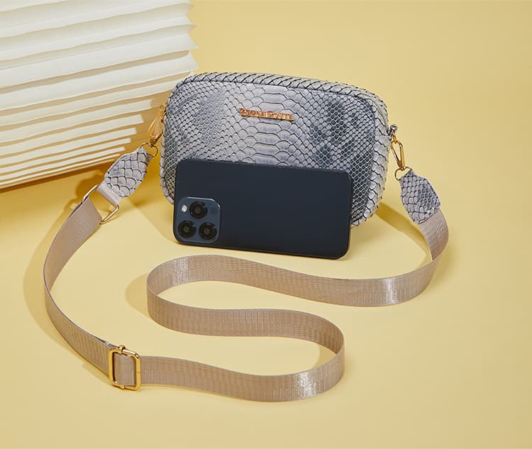 ミニバッグ ミニバッグ 蛇紋風ミニショルダーポーチ