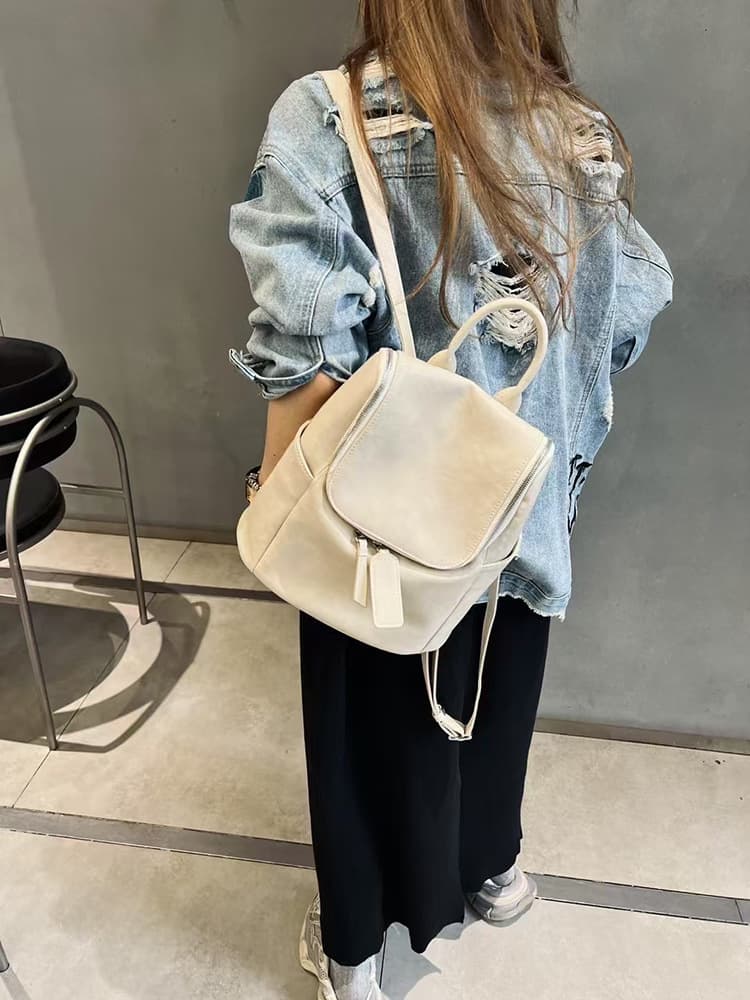 ミニバッグ ミニバッグ 上品フラップ式リュックサック