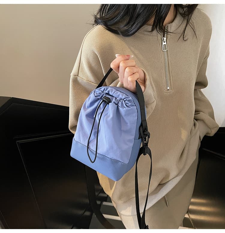 ミニバッグ ミニバッグ 巾着デザイン ミニバケツバッグ